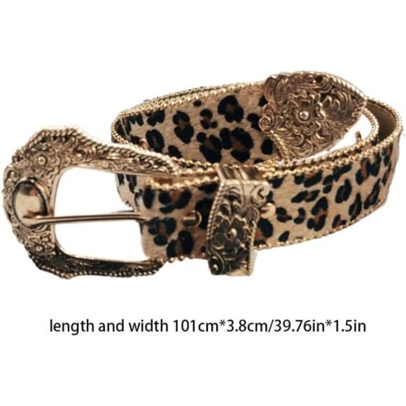 Waist Belt - Leopard Print - Picture 6 of 8